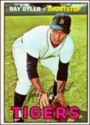 1967 Topps Baseball Cards      352     Ray Oyler